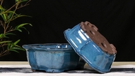 House and Garden Pots, Outdoor & Indoor Ceramic Bonsai Pots,  Planters,  Glazed Bonsai Pots GH6001 Set 2