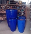Outdoor Ceramic Terracotta Pots Planters GW1250 Set 3