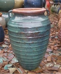 Rustic Garden Pots, Outdoor Pots, Ceramic Pots, 9196