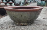 Rustic Garden Pots, Outdoor Pots, Ceramic Pots,GRT9345 S/3