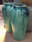 Pottery Jar Outdoor Ceramic Jars Ceramic Terracotta Pots Planters GW1244 Set 2