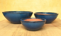 Outdoor Ceramic Pots, Ceramic Planter, Glazed Pots, Flower Pots, Garden Flower Pots GW1177 Set3