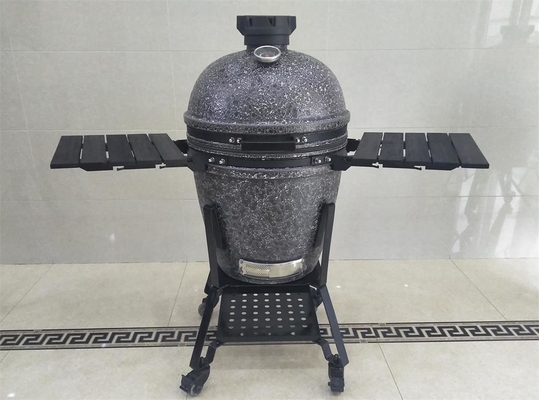 21.5inch Ceramic BBQ Grill Kamado, Large KAMADO, Outdoor BBQ, New Style Ceramic Outdoor BBQ