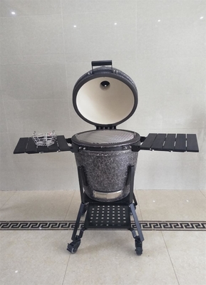 21.5inch Ceramic BBQ Grill Kamado, Large KAMADO, Outdoor BBQ, New Style Ceramic Outdoor BBQ