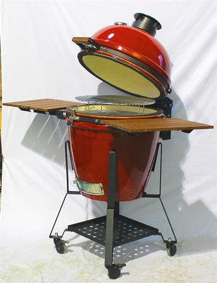 21.5inch Ceramic BBQ Grill Kamado, Large KAMADO, Outdoor BBQ, New Style Ceramic Outdoor BBQ