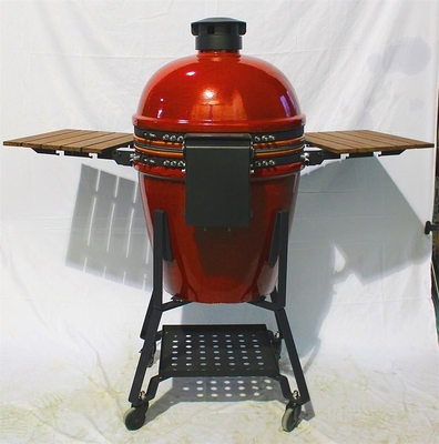 21.5inch Ceramic BBQ Grill Kamado, Large KAMADO, Outdoor BBQ, New Style Ceramic Outdoor BBQ