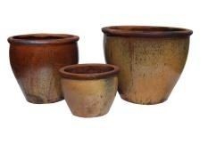 Rustic Garden Pots GH9366 set3